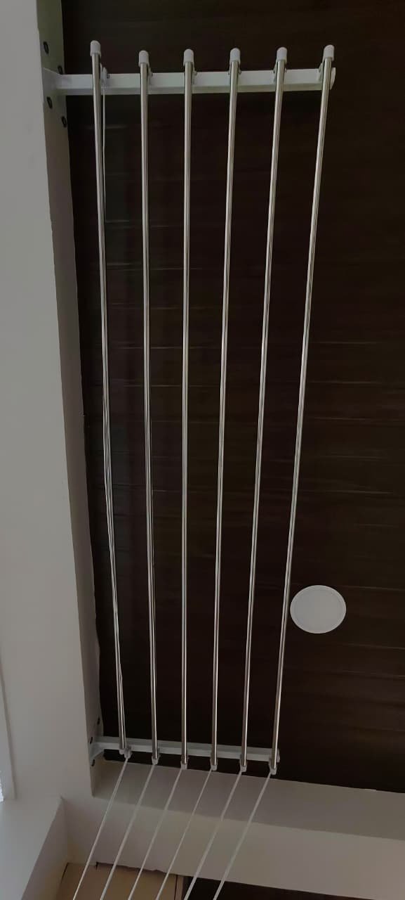 Level-Locked Rod Assembly — ceiling mounted cloth drying hanger in Hyderabad